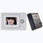 Super cute 4inch color video intercom doorphone videocitofono