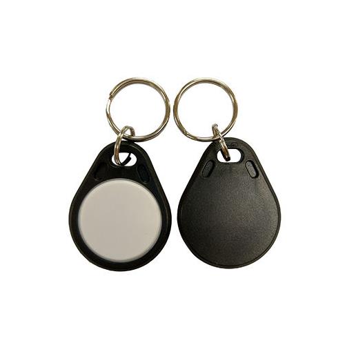 RFID ABS Key Fob, Black+White, ATA5577, 125kHz Frequency, Read/Write, KCA-050Y-0N(AB0003)