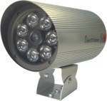 [CT-58IRCHS] Color DSP CCD Super High Power IR Camera - 50M (1/3〃High Resolution)