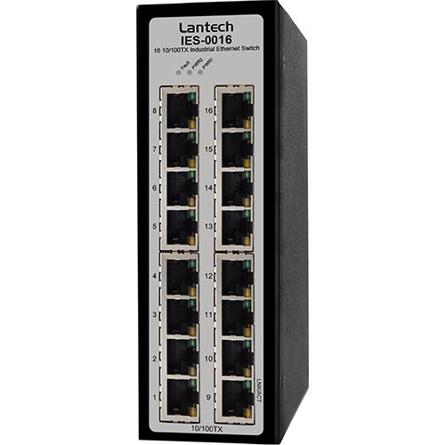 Lantech IES-0016 E-marking Industrial Ethernet Switch