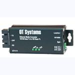 OT Systems ET1111 Series: Industrial 100Base - TX to 100Base- FX Ethernet Media Converter