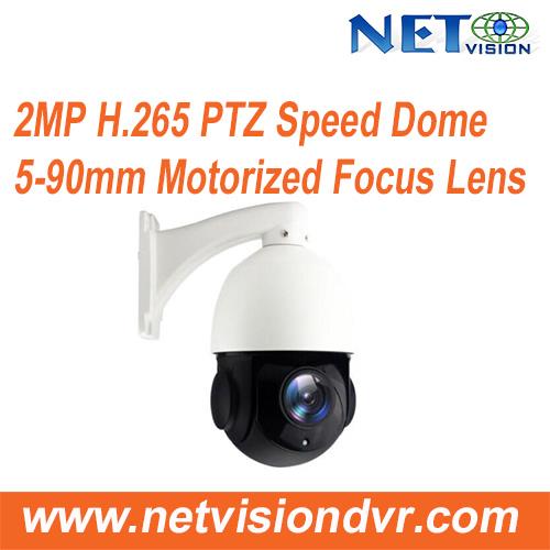 2MP H.265 Speed Dome PTZ IP Camera 50mm Motorized Focus Lens-NT592H-IR