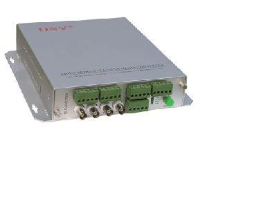 2 CH Video + 2 CH Bi-Direction Data +2 CH Bi-Direction  Optical Transmitter & Receiver 