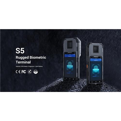 Rugged biometric terminal S5