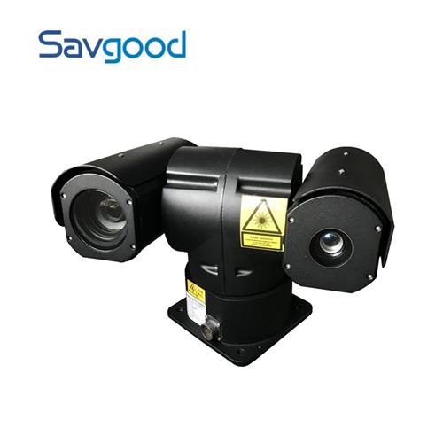 2Mp Long Range 6-300mm Lens 50x Optical Zoom 1000m Laser Distance Rugged Vehicle Mounted PTZ Camera