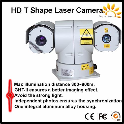 airport security surveillance infrared laser ptz ip camera long range