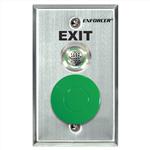 ENFORCER SD-7217-GSBQ request-to-exit plate with audible and visual notification