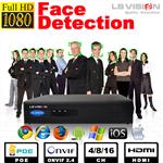 LS VISION h.264 32ch nvr recorder 1080p for hd ip camera onvif poe nvrs