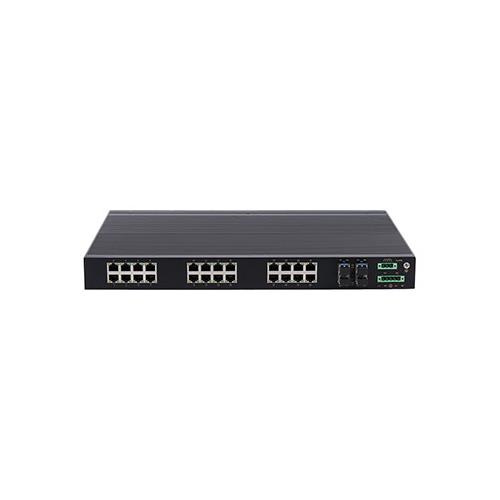 Layer 3, 24-port 10/100Base combo port +4-port Gigabit SFP