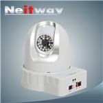 Infrared half Dome pan/tilt network IP camera