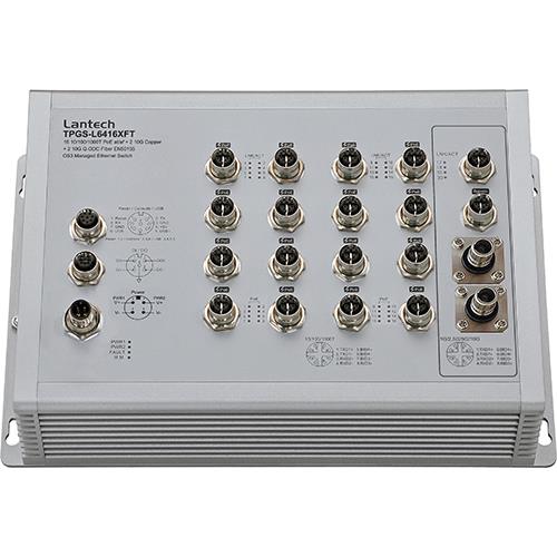 Lantech TPGS-L6416XFT EN50155 10G Ethernet Switch