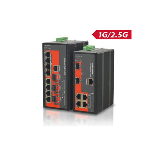 Industrial Managed PoE Switch - IGS-803SM-8PH24, IGS-402SM-4PH24