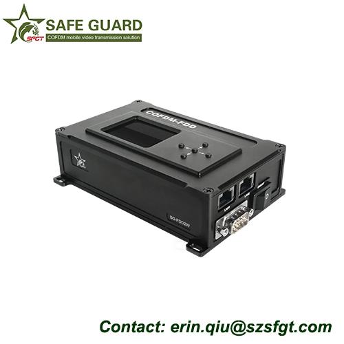 Military Band Wireless 2km Ethernet Video Data Transceiver 