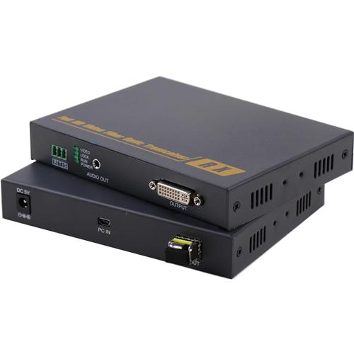 DVI KVM fiber optic converter