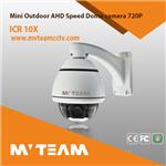 10X optical 720P 1080P outdoor mini-dome camera IP66
