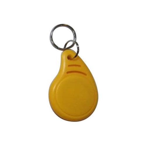 RFID ABS Key Fob, Yellow/ EM4200, 125kHz Frequency, Read-Only, KEA-030H-0N (AB0005)