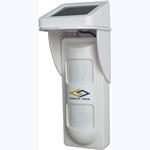 Wireless Outdoor Motion Detector with 2 PIR (solar power and 12VDC for option)