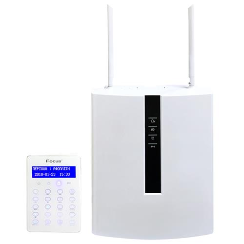 Commercial security wired wireless bus zone alarm panel