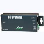 OT Systems ET1111H: Hardened 100Base-TX to 100Base-FX SFP Ethernet Media Converter