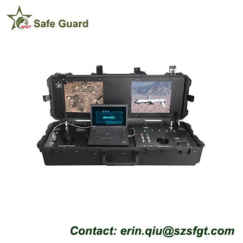 microwave video data ground control station for UAV communication 