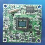 540TVL high resolution 38mm*38mm size board camera LN38540 