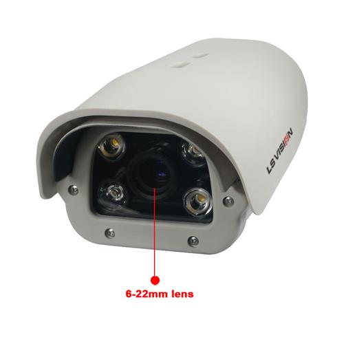 LS VISION High Definition Megapixels AHD License Plate Recognition Camera for Road