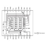 ICX418AKL Diagonal 8mm (Type 1/2) CCD Image Sensor for NTSC Color Video Cameras