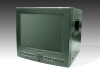 15" Flat Colour CRT Monitor with 2-Page 8-Channel QUAD 