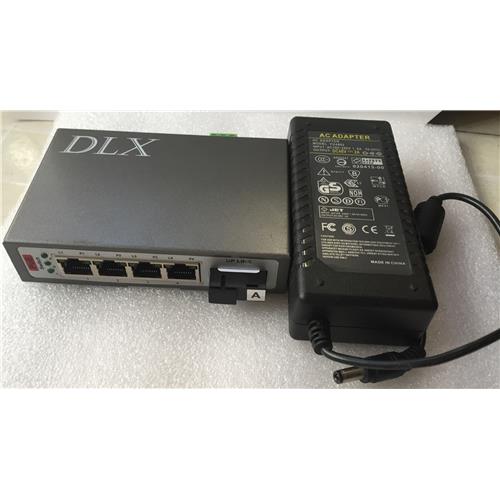 4/8chs POE fiber media converter 4ports/8ports Fast Ethernet Fiber Switch