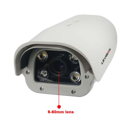 LS VISION 2MP License Plate Recognition Camera with fixed lens