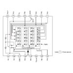 ICX419AKB Diagonal 8mm (Type 1/2) CCD Image Sensor for PAL Color Video Cameras