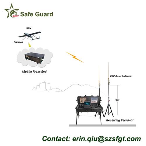 Pelican Case LCD Screen Monitor VHF UHF Radio UAV Ground Control Station