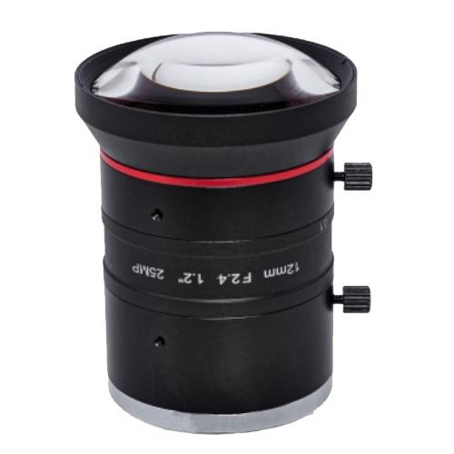 12mm 1.2" 25MP Machine Vision FA 0.39% TV Low DistortionOptical Lenses