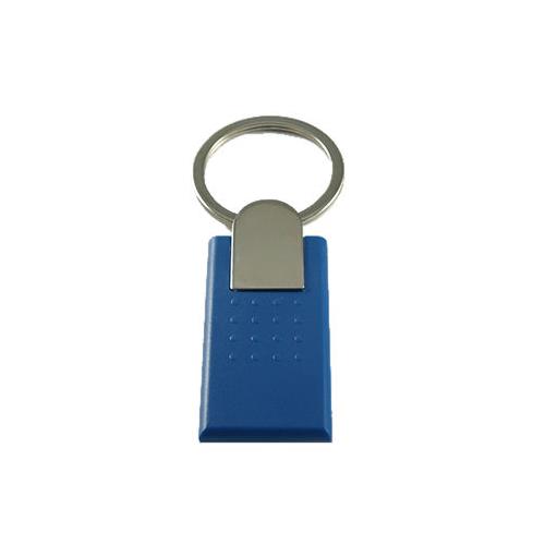 ABS Key Fob with Metal Fittings, Blue, TK4100, 125KHz, R/O, KTA-010B-0N