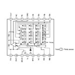 ICX255AK Diagonal 6mm (Type 1/3) CCD Image Sensor for PAL Color Video Cameras