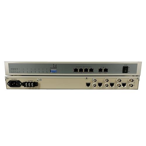 4E1 to 4 Ethernet Converter with VLAN and GUI Management