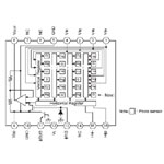 ICX258AK Diagonal 6mm (Type 1/3) CCD Image Sensor for NTSC Color Video Cameras