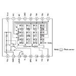 ICX409AK Diagonal 6mm (Type 1/3) CCD Image Sensor for PAL Color Video Cameras