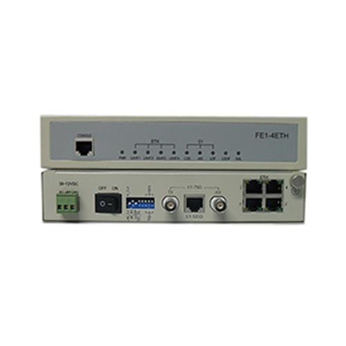 Framed E1 to 4 Ethernet Converter