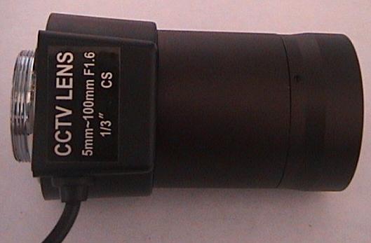 5-100mm vari-focal lens with DC auto iris