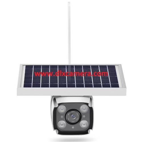 Outdoor  1080P 4G Solar Smart WIFI IR bullet camera with SD audio and APP