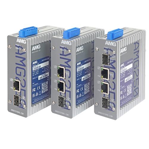 AMG250 Series - Industrial Media Converters