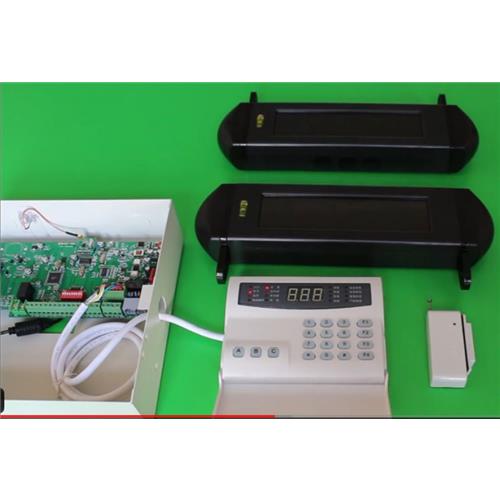 1000 zones wireless solar perimeter security alarm system