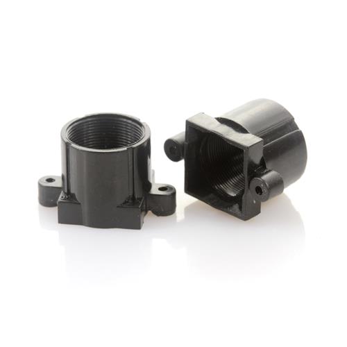 Plastic M12x0.5 mount Lens Holder, 18mm fixed pitch holder for board lenses, height 13.2mm