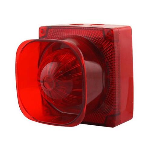 waterproof 24V conventional fire alarm horn strobe sounder