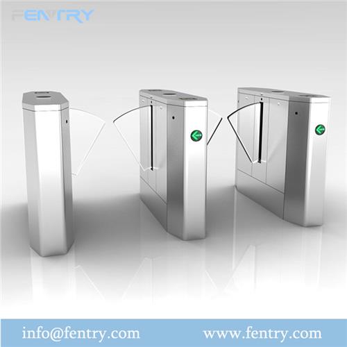  ESD flap turnstile Barrier Staff exit and entry control