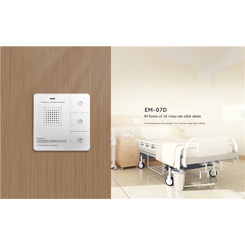 Emergency Alarm 4G IP Intercom Electronic Map Positioning Message Push Public Security Solution