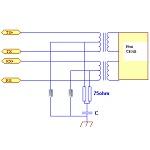 RJ45 lightning protection for indoor