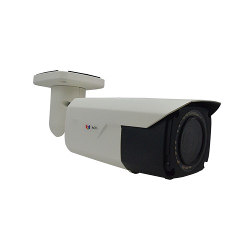ACTi A44 12MP Face, People and Car Detection Zoom Bullet with D/N, Adaptive IR, Extreme WDR, SLLS, 3x Zoom Lens