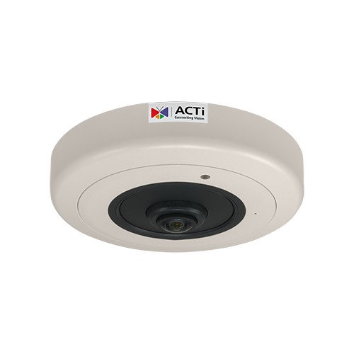 ACTi B57A 6MP Indoor Hemispheric Dome with D/N, Adaptive IR, Extreme WDR, SLLS, Fixed Lens